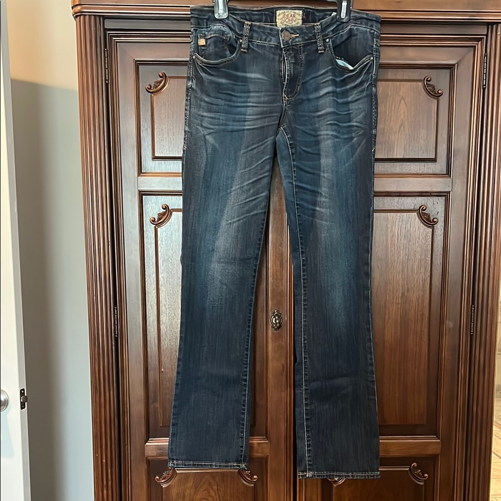 Dear John Dark Blue Playback Comfort Straight Jeans